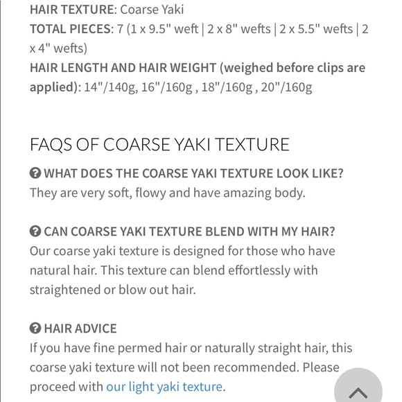 Natural Texture Clip in’s - Picture 3 of 4